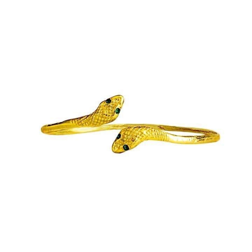 Porter Lyons Snake RADA Bangle Bracelet Gold Filled | NWT
